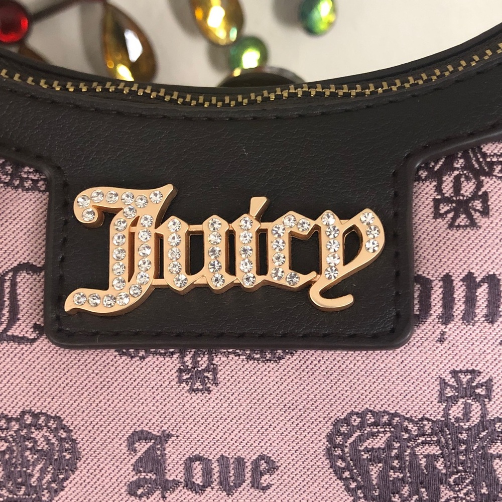 NWT Juicy Couture Vintage Couture Shoulder/Crossbody Handbag w/ Goldtone Box - Picture 2 of 11